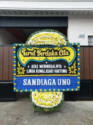 Papan Bunga Duka di Tekarang